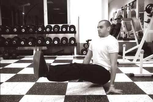 The L Sit Train Your Abs Like A Gymnast six pack abs at home with no equipment - L-Sit